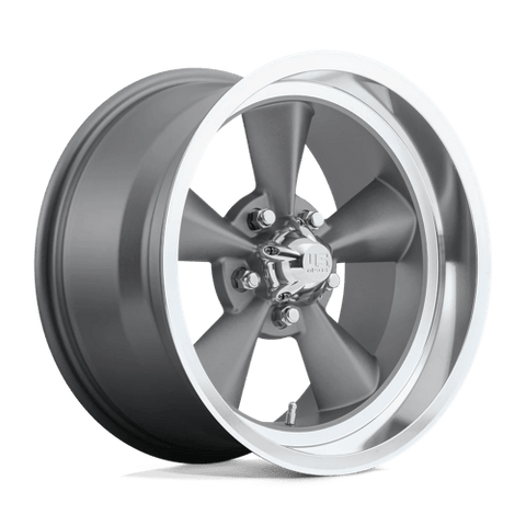 U102 Standard Cast Aluminum Wheel in Matte Gunmetal Finish from US Mags Wheels - View 2