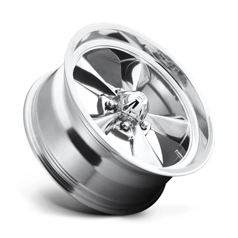 U108 Standard Cast Aluminum Wheel in High Luster Polished Finish from US Mags Wheels - View 3