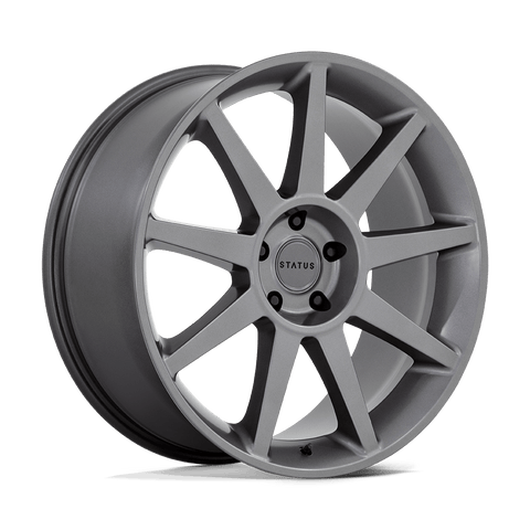 Mammoth Cast Aluminum Wheel in Matte Anthracite Finish from Status Wheels - View 1