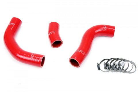 HPS Reinforced Red Silicone Radiator Hose Kit Coolant for Toyota 88-90 Land Cruiser FJ62 4.0L I6