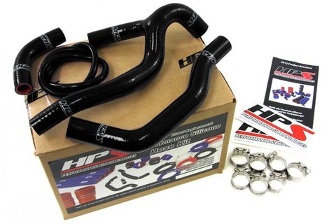 HPS Black Reinforced Silicone Radiator Hose Kit Coolant for Honda 05-08 CRF450R