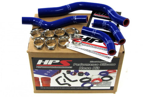 HPS Blue Reinforced Silicone Radiator Hose Kit Coolant for Honda 05-09 CRF450X