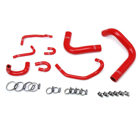 HPS Reinforced Red Silicone Radiator Hose Kit Coolant for Toyota 89-95 Pickup 3.0L V6