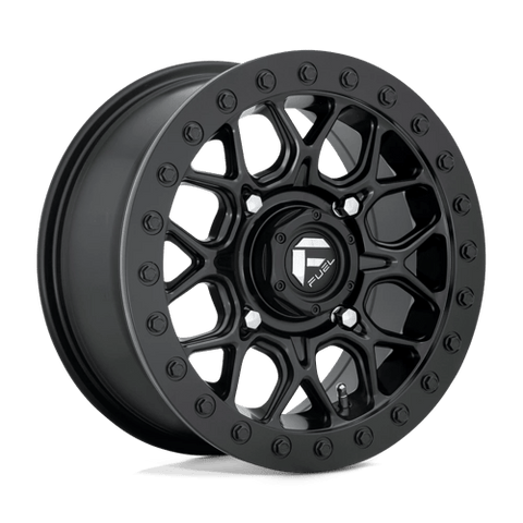 D916 TECH Beadlock Cast Aluminum Wheel in Matte Black Finish from Fuel Wheels - View 2