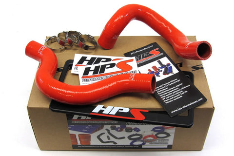 HPS Red Reinforced Silicone Radiator Hose Kit Coolant for Nissan 07-09 Sentra SE-R / SER Spec V