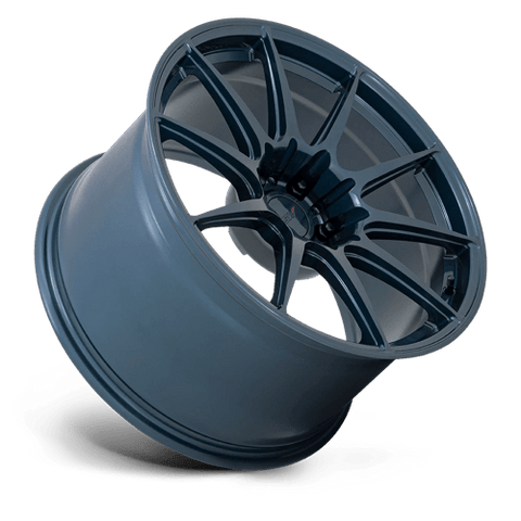 Kemora Flow Formed Aluminum Wheel in Gloss Dark Blue Finish from TSW Wheels - View 3