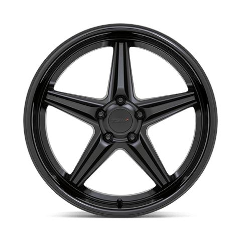 Launch Cast Aluminum Wheel in Matte Black with Gloss Black Lip Finish from TSW Wheels - View 5