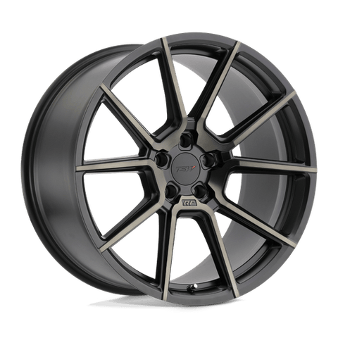 TSW Chrono Flow Formed Aluminum Wheel - Matte Black With Machine Face