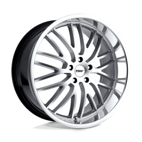 TSW Snetterton Cast Aluminum Wheel - Hyper Silver With Mirror Cut Lip