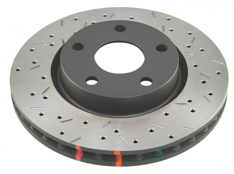 dba Jeep Wrangler XS 4000 Series Rear Brake Rotor