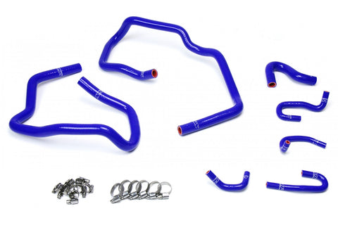 HPS Reinforced Blue Silicone Heater Hose Kit Coolant for Toyota 10-14 FJ Cruiser 4.0L V6