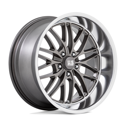 U139 Santa CRUZ Cast Aluminum Wheel in Anthracite with Diamond Cut Lip Finish from US Mags Wheels - View 1