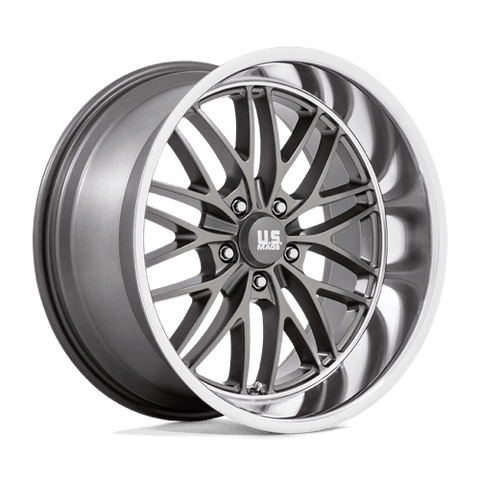 U139 Santa CRUZ Cast Aluminum Wheel in Anthracite with Diamond Cut Lip Finish from US Mags Wheels - View 2