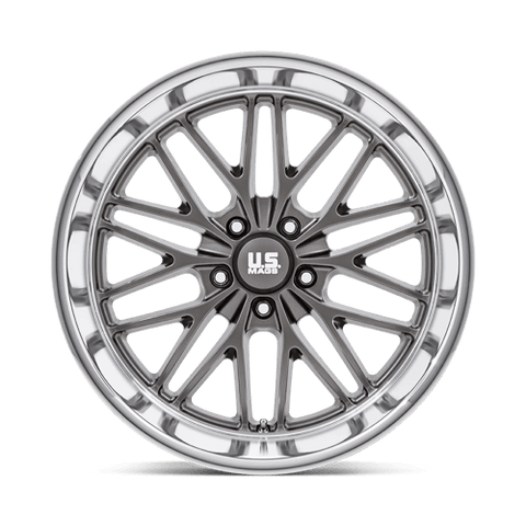 U139 Santa CRUZ Cast Aluminum Wheel in Anthracite with Diamond Cut Lip Finish from US Mags Wheels - View 4