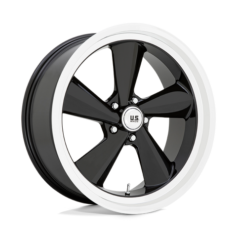 U136 TS Cast Aluminum Wheel in Gloss Black with Diamond Cut Lip Finish from US Mags Wheels - View 1