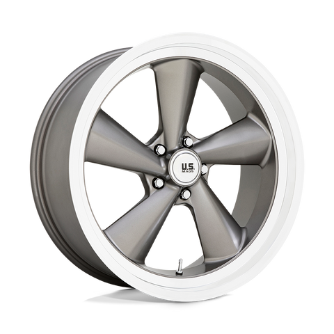 U137 TS Cast Aluminum Wheel in Anthracite with Diamond Cut Lip Finish from US Mags Wheels - View 1