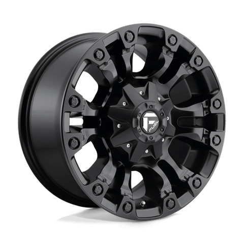 D560 Vapor Cast Aluminum Wheel in Matte Black Finish from Fuel Wheels - View 2