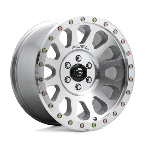 D647 Vector Cast Aluminum Wheel in Diamond Cut Machined with Clear Coat Finish from Fuel Wheels - View 1