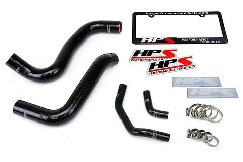 HPS Black Reinforced Silicone Radiator Hose Kit Coolant for Toyota 03-09 4Runner 4.7L V8