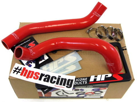 HPS Reinforced Red Silicone Radiator Hose Kit Coolant for Chevy 10-15 Camaro 3.6L V6