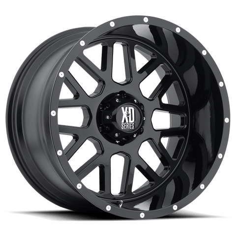 XD820 Grenade Cast Aluminum Wheel - Satin Black