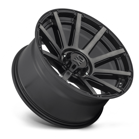 XD847 Outbreak Cast Aluminum Wheel - Satin Black With Gray Tint