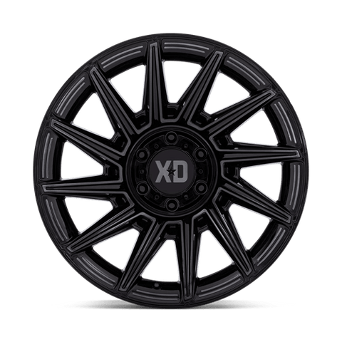 XD867 Specter Cast Aluminum Wheel in Gloss Black with Gray Tint Finish from XD Wheels - View 5