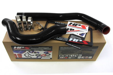 HPS 99 - 02 Dodge Ram Pickup 5.9L Diesel High Temp Reinforced Silicone Radiator Hose Kit Coolant OEM Replacement - Black