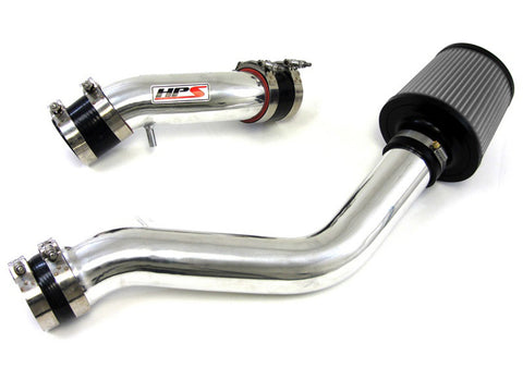 HPS Polish Cold Air Intake Kit Cool Long Ram CAI High Flow Filter 837-142P