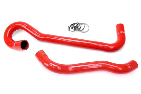 HPS Red Reinforced Silicone Radiator Hose Kit Coolant for Jeep 06-08 Commander 5.7L V8 XK