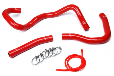 HPS Red Reinforced Silicone Radiator Hose Kit Coolant for Mitsubishi 2008-2017 Lancer 2.0L 2.4L DE ES GTS
