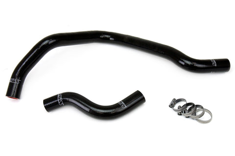 HPS Black Reinforced Silicone Radiator Hose Kit Coolant for Honda 93-97 Del Sol SOHC D15 D16