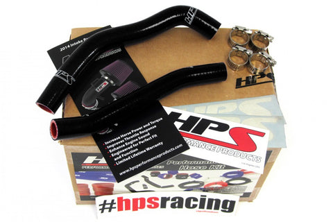 HPS Black Reinforced Silicone Radiator Hose Kit for Yamaha 97-12 YZ85