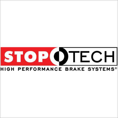 StopTech 2013+ BMW F30 3-Series Right Slotted & Drilled Sport Brake Rotor - Rear