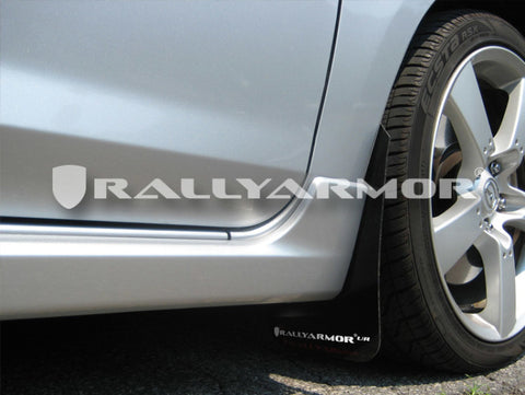 Rally Armor 04-09 Mazda3/Speed3 Black UR Mud Flap w/ White Logo