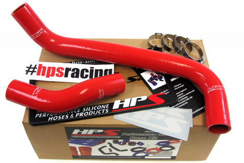 HPS Red Reinforced Silicone Radiator Hose Kit Coolant for Lexus 07-11 GS350 V6 3.5L