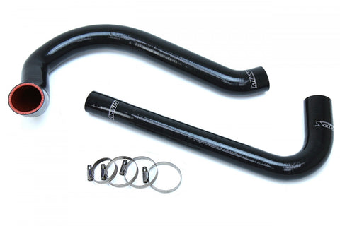 HPS Black Reinforced Silicone Radiator Hose Kit Coolant for Jeep 87-95 Wrangler YJ 2.5L