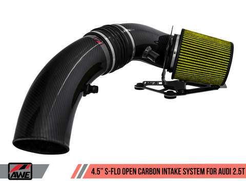 AWE Tuning Audi RS3 / TT RS S-FLO Open Carbon Fiber Intake