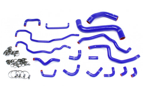 HPS Blue Reinforced Silicone Radiator   Heater Hose Kit for Subaru 15-16 WRX STI 2.5L Turbo