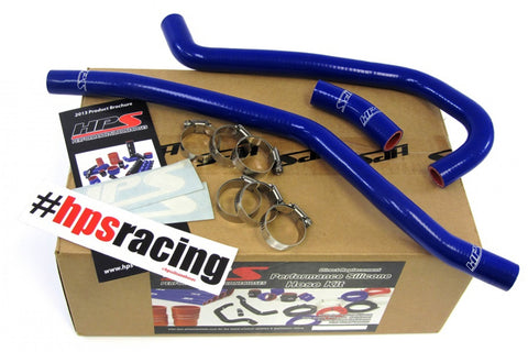 HPS Blue Reinforced Silicone Radiator Hose Kit for Yamaha 06-12 YFM700 Raptor