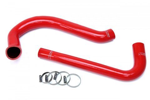 HPS Red Reinforced Silicone Radiator Hose Kit Coolant for Jeep 87-95 Wrangler YJ 2.5L