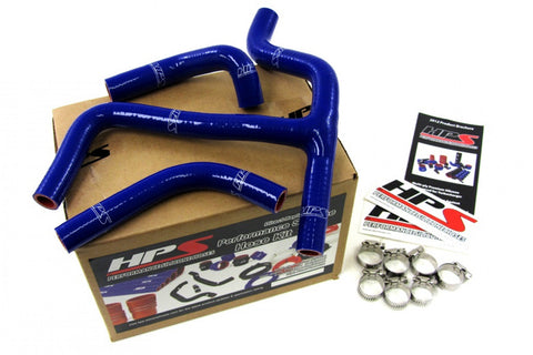 HPS Blue Reinforced Silicone Radiator Hose Kit Coolant for Suzuki 08-11 RMZ450