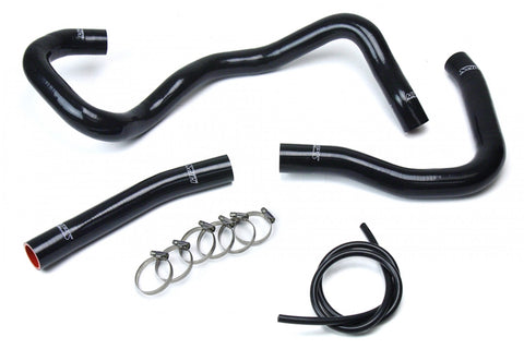 HPS Black Reinforced Silicone Radiator Hose Kit Coolant for Mitsubishi 2008-2017 Lancer 2.0L 2.4L DE ES GTS