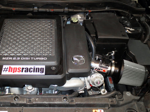 HPS Performance Shortram Air Intake Kit for 07-13 Mazda Mazdaspeed 3 2.3L Turbo