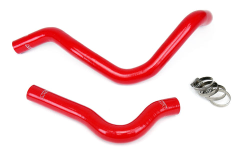 HPS Red Reinforced Silicone Radiator Hose Kit Coolant for Honda 93-97 Del Sol DOHC VTEC B16