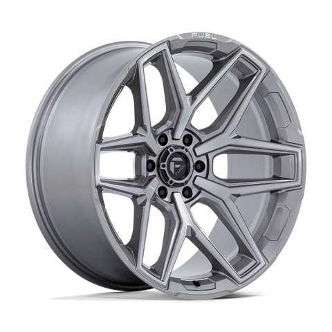 FLUX Cast Aluminum Wheel in Platinum Finish from Fuel Wheels - View 1