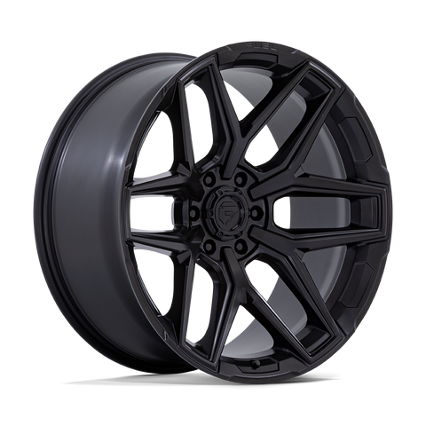 FLUX Cast Aluminum Wheel in Blackout Finish from Fuel Wheels - View 1