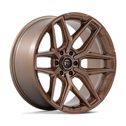 FLUX Cast Aluminum Wheel in Platinum Bronze Finish from Fuel Wheels - View 1