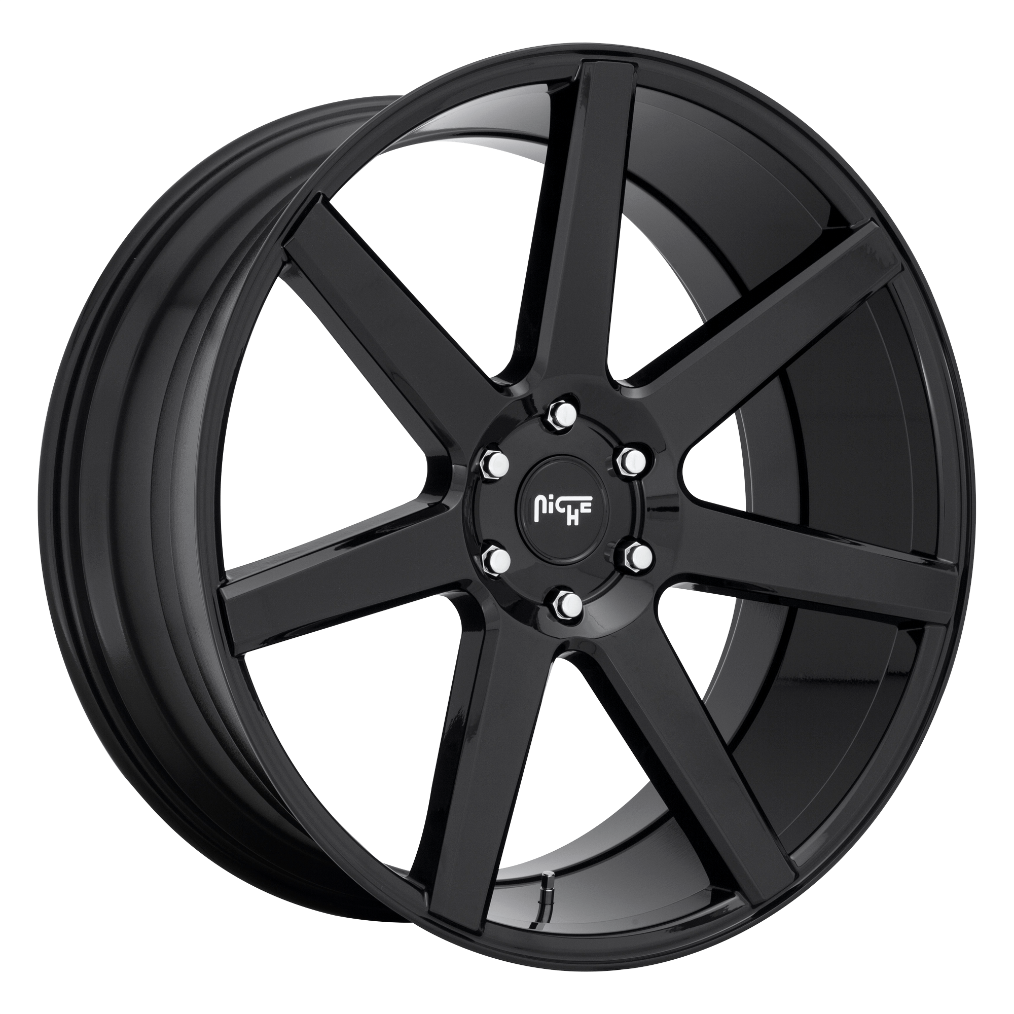 Niche Future Cast Aluminum Wheel - Gloss Black (M230) – carmaspeed