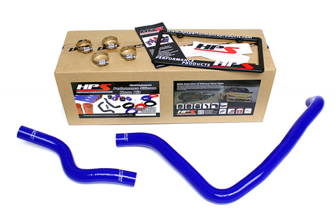 HPS Reinforced Blue Silicone Radiator Hose Kit Coolant for Honda 98-02 Accord 2.3L 4Cyl